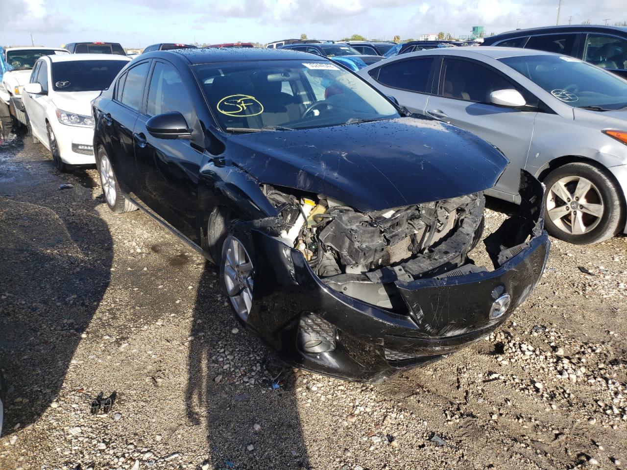 MAZDA 3 S 2012 with VIN JM1BL1V56C1505145 - Photo from auction