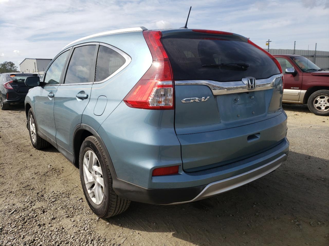 Photo 3 from auction – 2015 HONDA CR-V EXL with VIN 2HKRM3H75FH550854