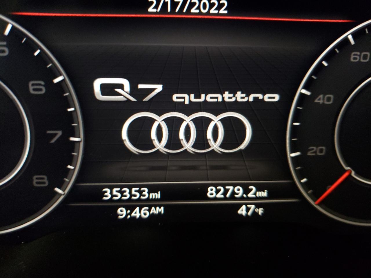 Photo 8 from auction – 2018 AUDI Q7 PREMIUM with VIN WA1LHAF76JD024601