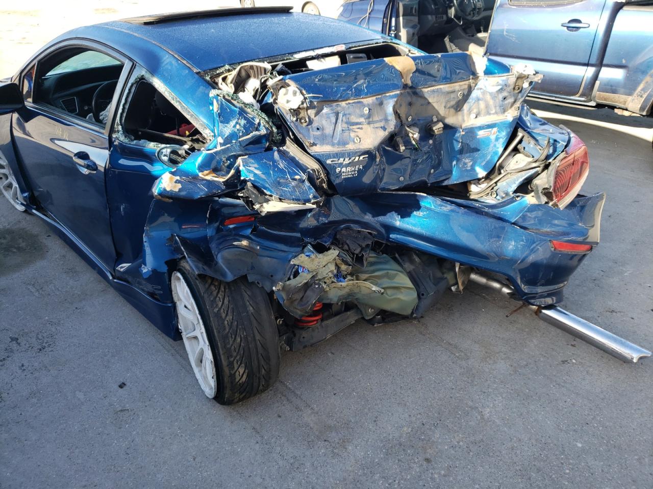 Photo 9 from auction – 2015 HONDA CIVIC SI with VIN 2HGFG4A56FH702417