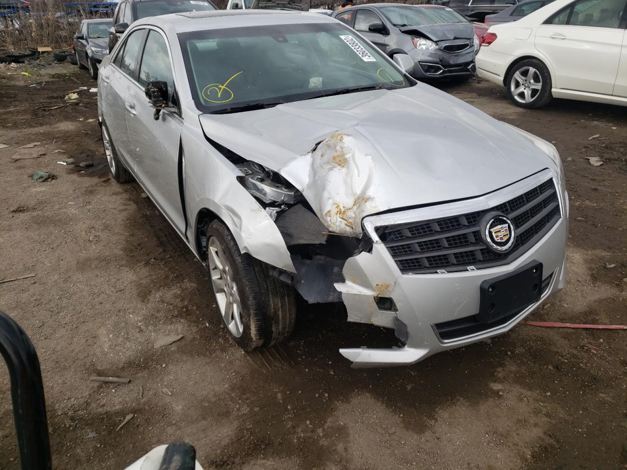 CADILLAC ATS 2014 with VIN 1G6AA5RX3E0156333 - Photo from auction