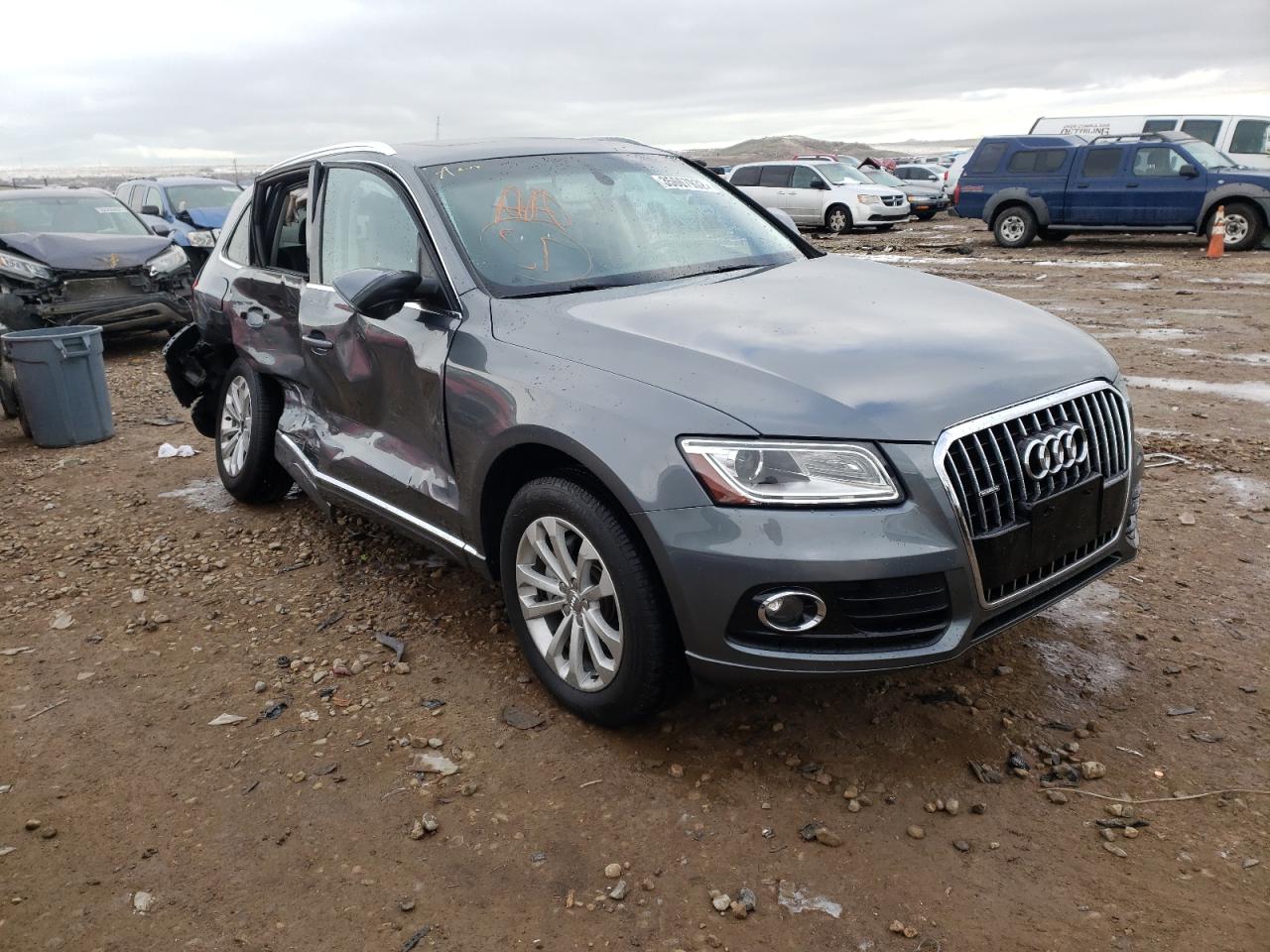 AUDI Q5 PREMIUM 2014 with VIN WA1CFAFP8EA090449 - Photo from auction