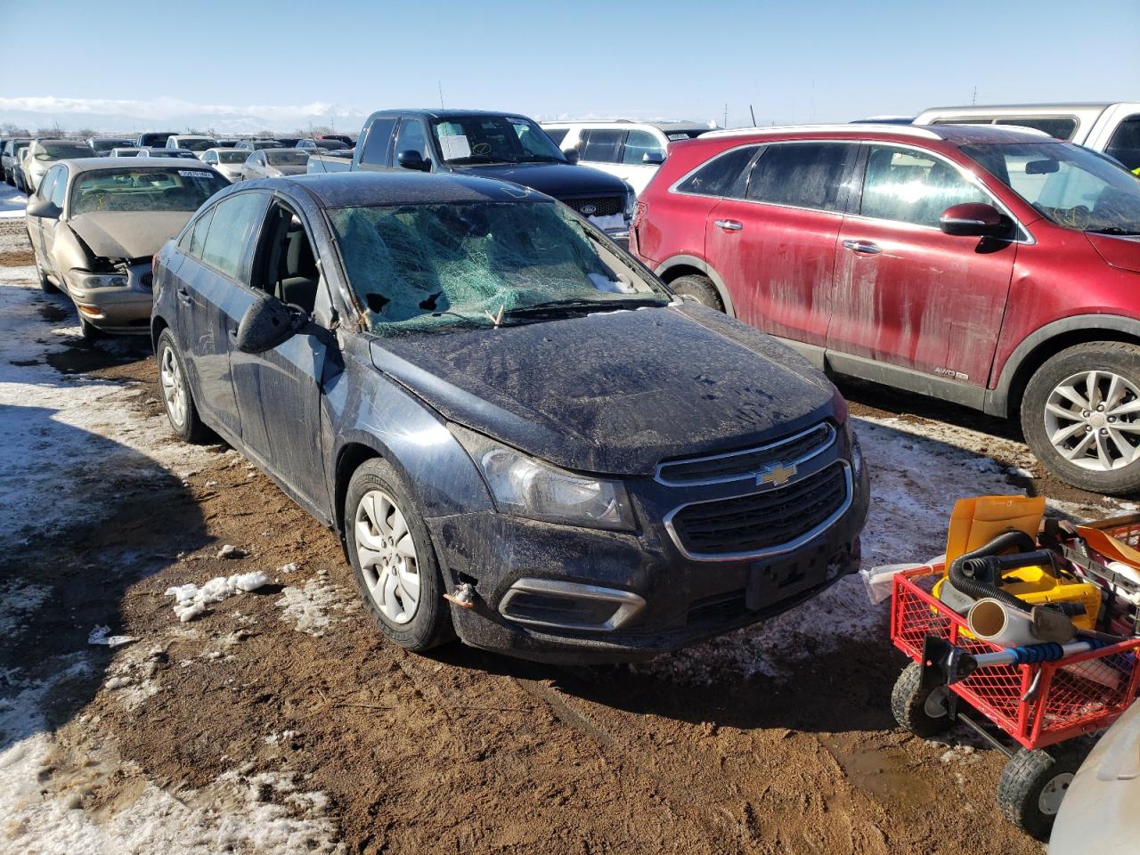 CHEVROLET CRUZE L 2015 with VIN 1G1P15SG9F7242569 - Photo from auction