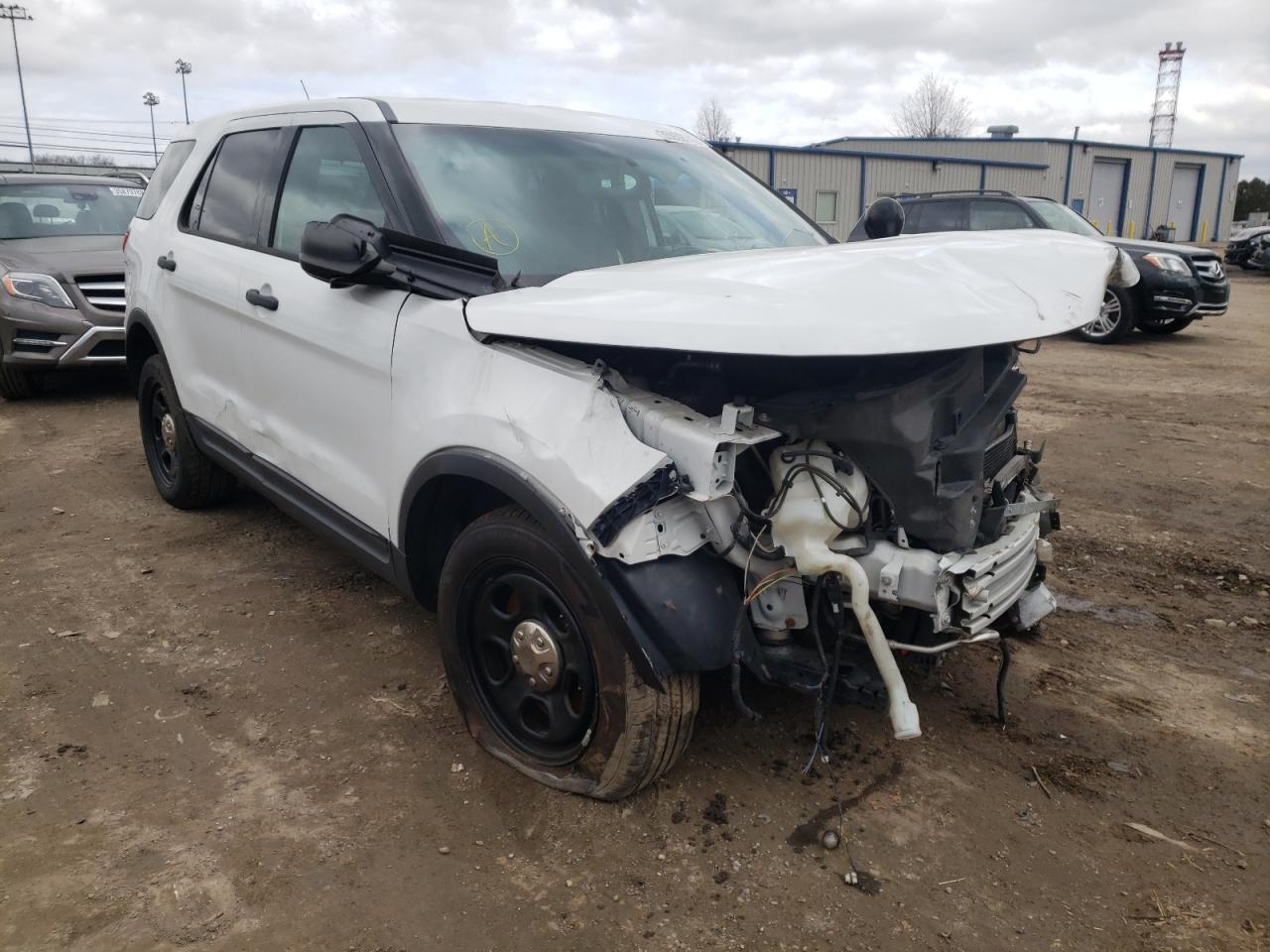 FORD EXPLORER P 2013 with VIN 1FM5K8AR0DGC92723 - Photo from auction