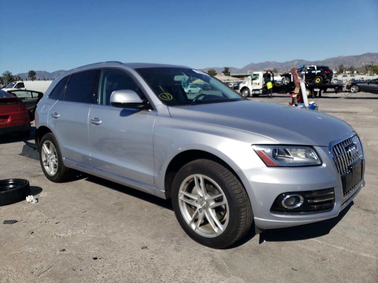 AUDI Q5 PREMIUM 2016 with VIN WA1L2AFP8GA058907 - Photo from auction
