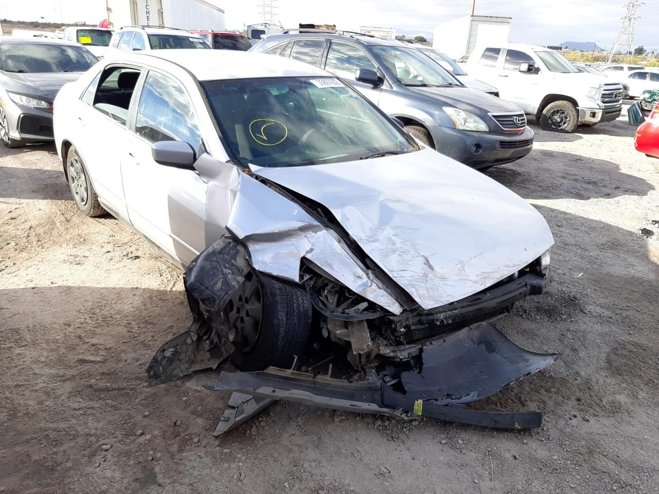 HONDA ACCORD LX 2004 with VIN JHMCM56334C004045 - Photo from auction