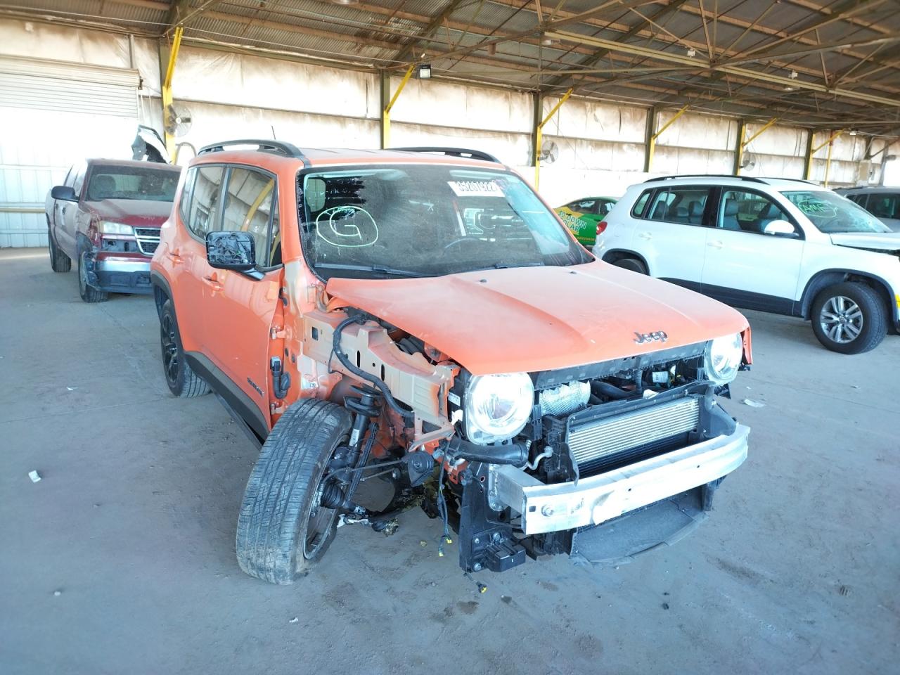 Photo 9 from auction – 2017 JEEP RENEGADE L with VIN ZACCJABB7HPG58564