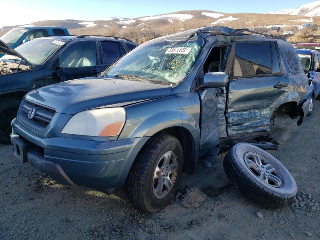 Photo 2 from auction – 2005 HONDA PILOT with VIN 2HKYF18405H521048