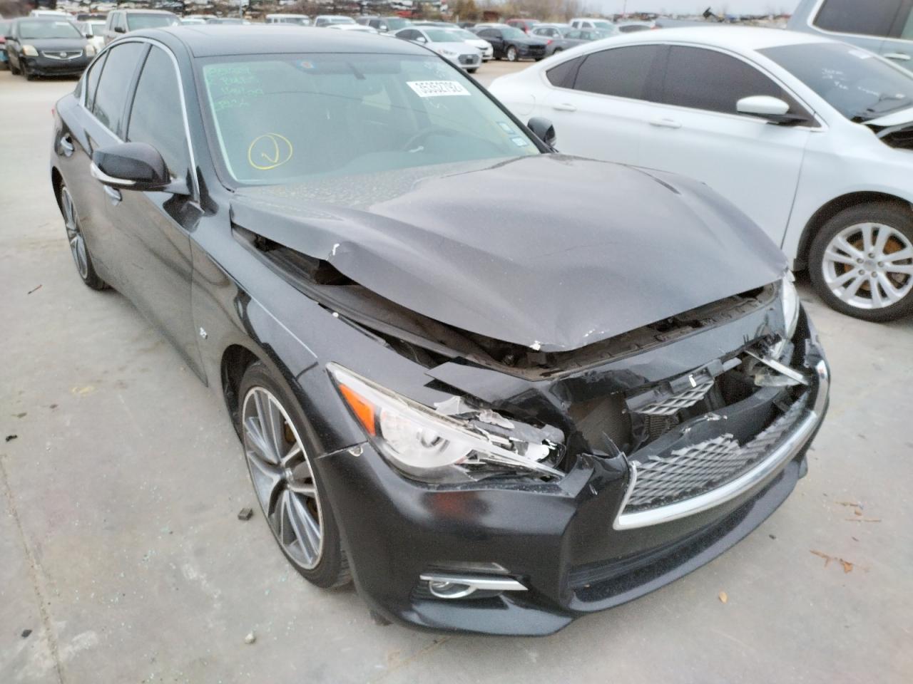 Photo 1 from auction – 2015 INFINITI Q50 BASE with VIN JN1BV7AP7FM342709