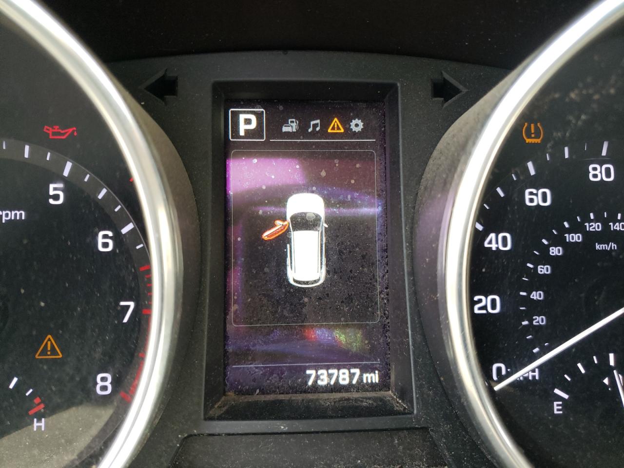Photo 8 from auction – 2017 HYUNDAI SANTA FE S with VIN 5NMZU3LB2HH045107