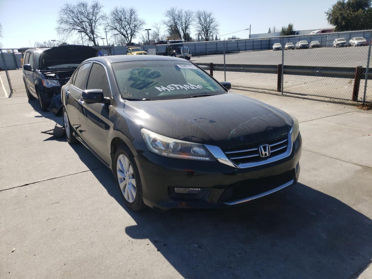 HONDA ACCORD EX 2014 with VIN 1HGCR2F77EA091726 - Photo from auction