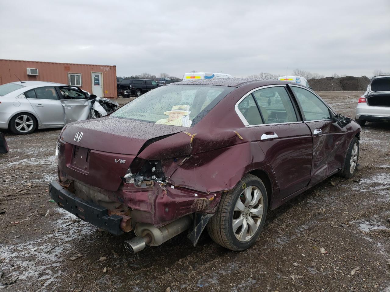 Photo 4 from auction – 2008 HONDA ACCORD EXL with VIN 1HGCP368X8A030556