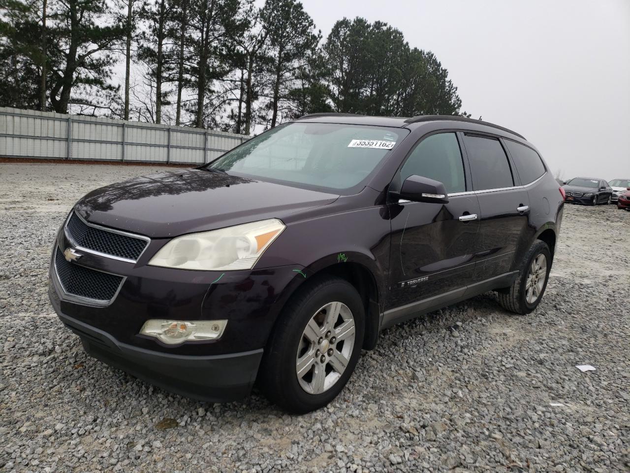 Photo 2 from auction – 2009 CHEVROLET TRAVERSE L with VIN 1GNER23D49S180114