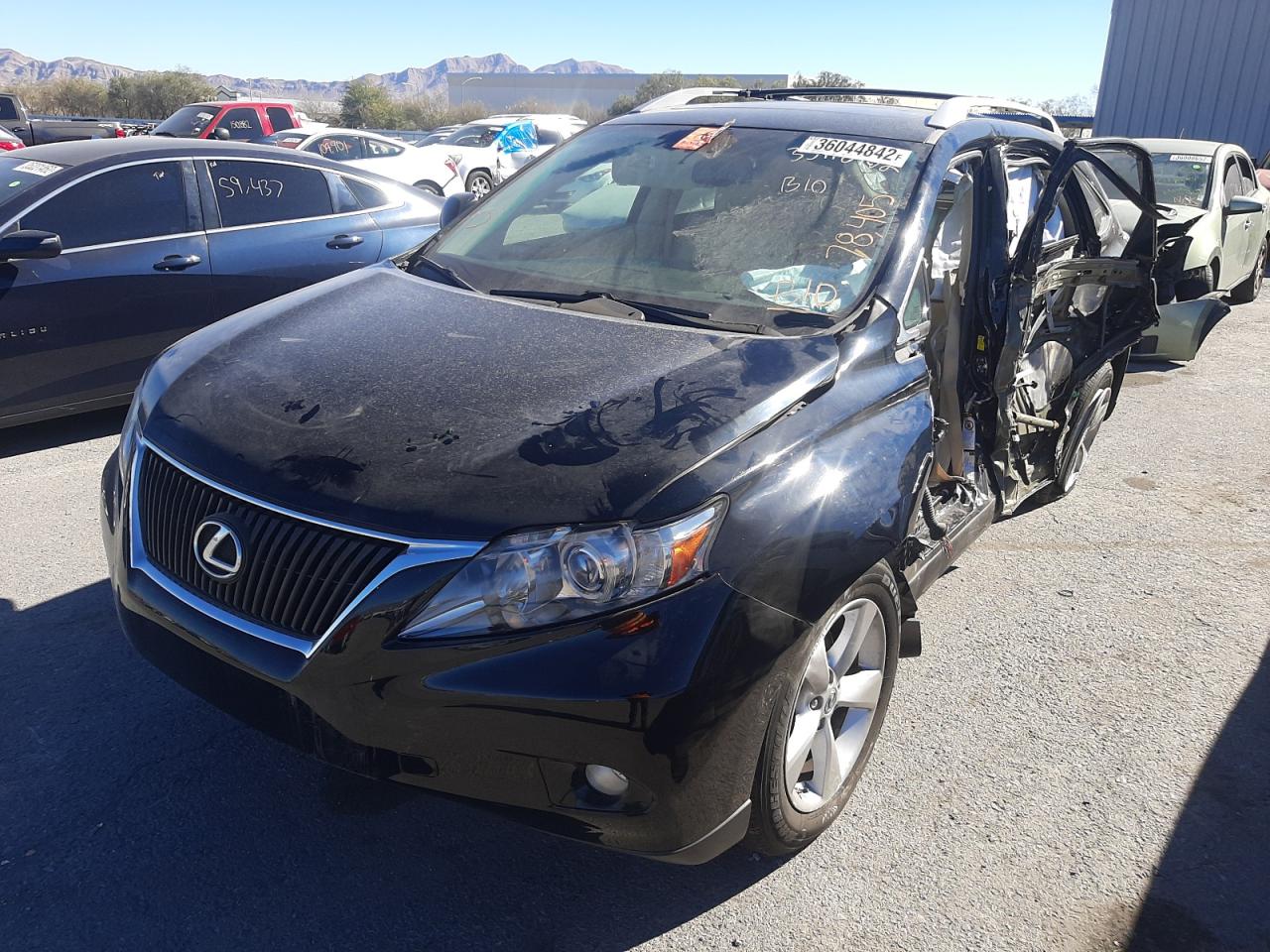 Photo 2 from auction – 2010 LEXUS RX 350 with VIN 2T2ZK1BA0AC016098