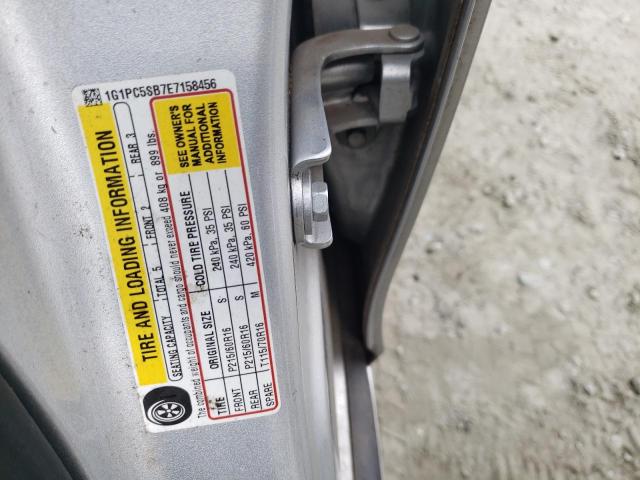 Photo 10 from auction – 2014 CHEVROLET CRUZE LT with VIN 1G1PC5SB7E7158456