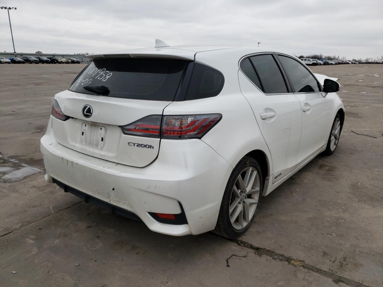 Photo 4 from auction – 2017 LEXUS CT 200 with VIN JTHKD5BH6H2290269