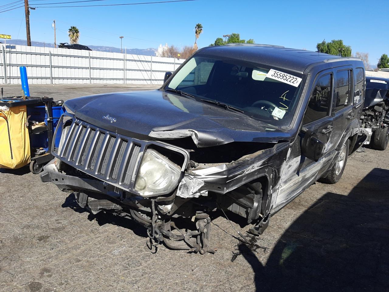 Photo 2 from auction – 2012 JEEP LIBERTY SP with VIN 1C4PJLAK7CW160133
