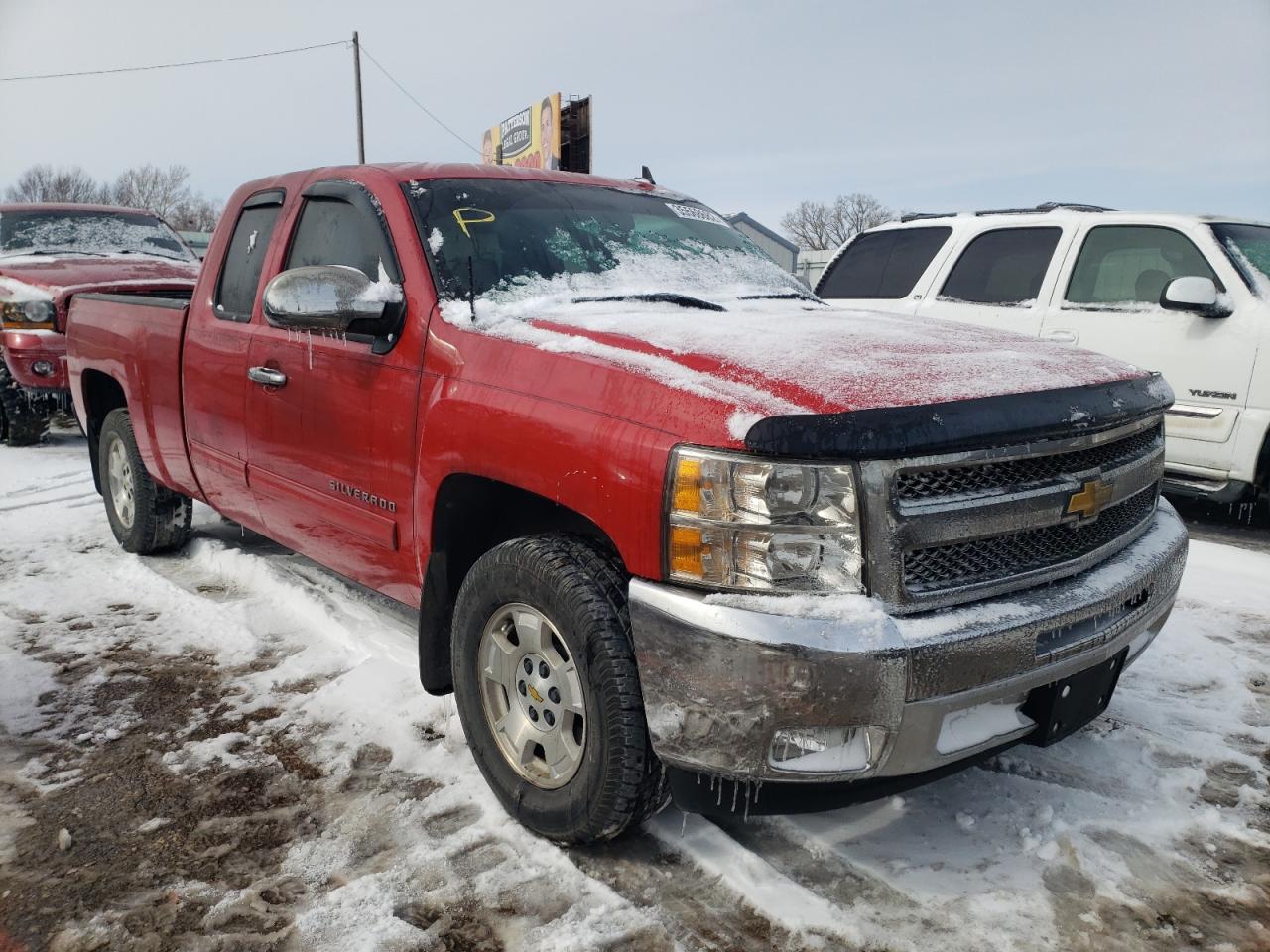 CHEVROLET SILVERADO 2012 with VIN 1GCRCSE09CZ225925 - Photo from auction