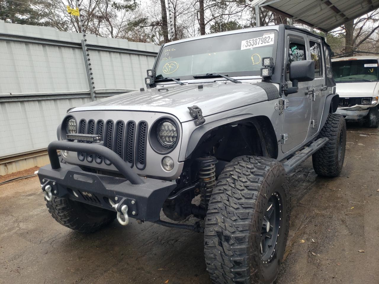 Photo 2 from auction – 2015 JEEP WRANGLER U with VIN 1C4BJWDGXFL702222