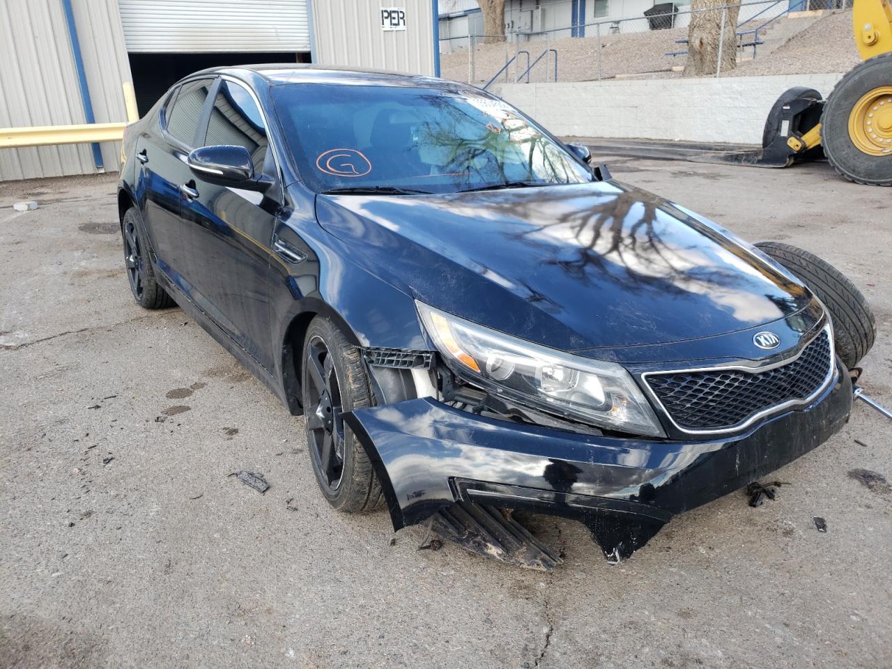 KIA OPTIMA LX 2015 with VIN 5XXGM4A72FG449872 - Photo from auction