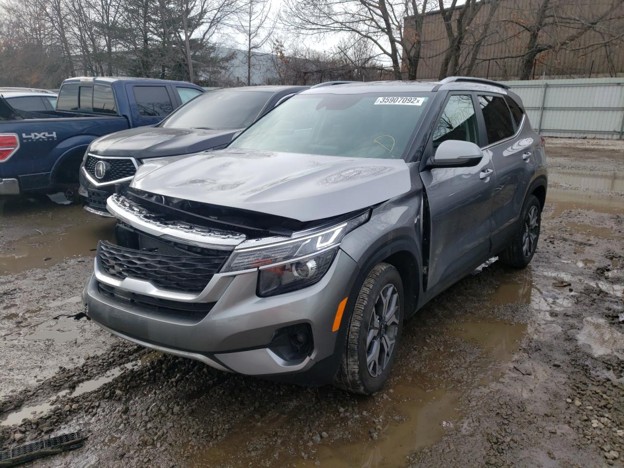 Photo 2 from auction – 2021 KIA SELTOS EX with VIN KNDERCAA8M7066264