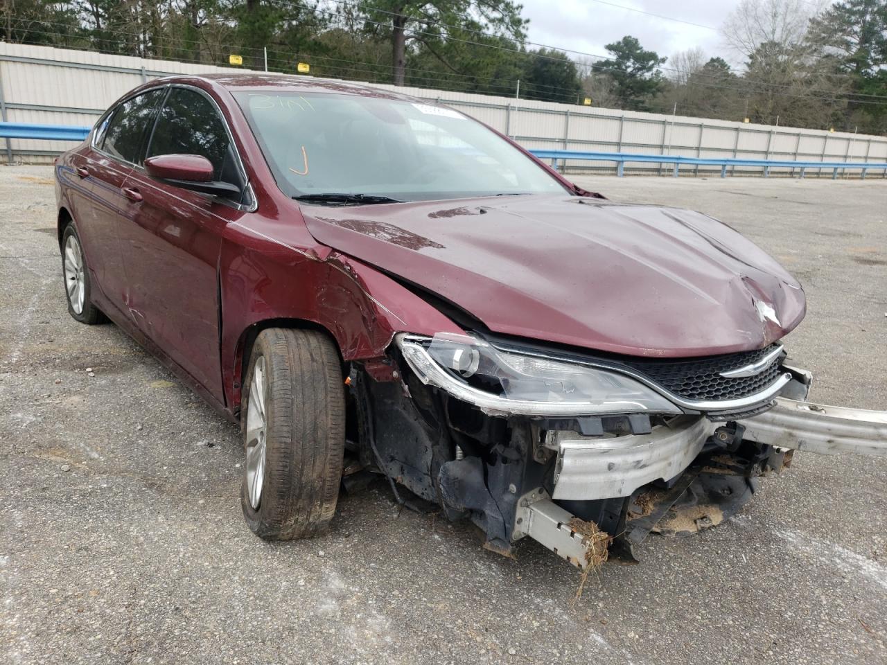 CHRYSLER 200 LIMITE 2015 with VIN 1C3CCCAB2FN631080 - Photo from auction