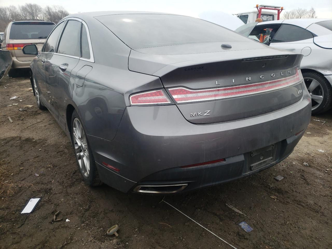 Photo 3 from auction – 2014 LINCOLN MKZ HYBRID with VIN 3LN6L2LU3ER823973