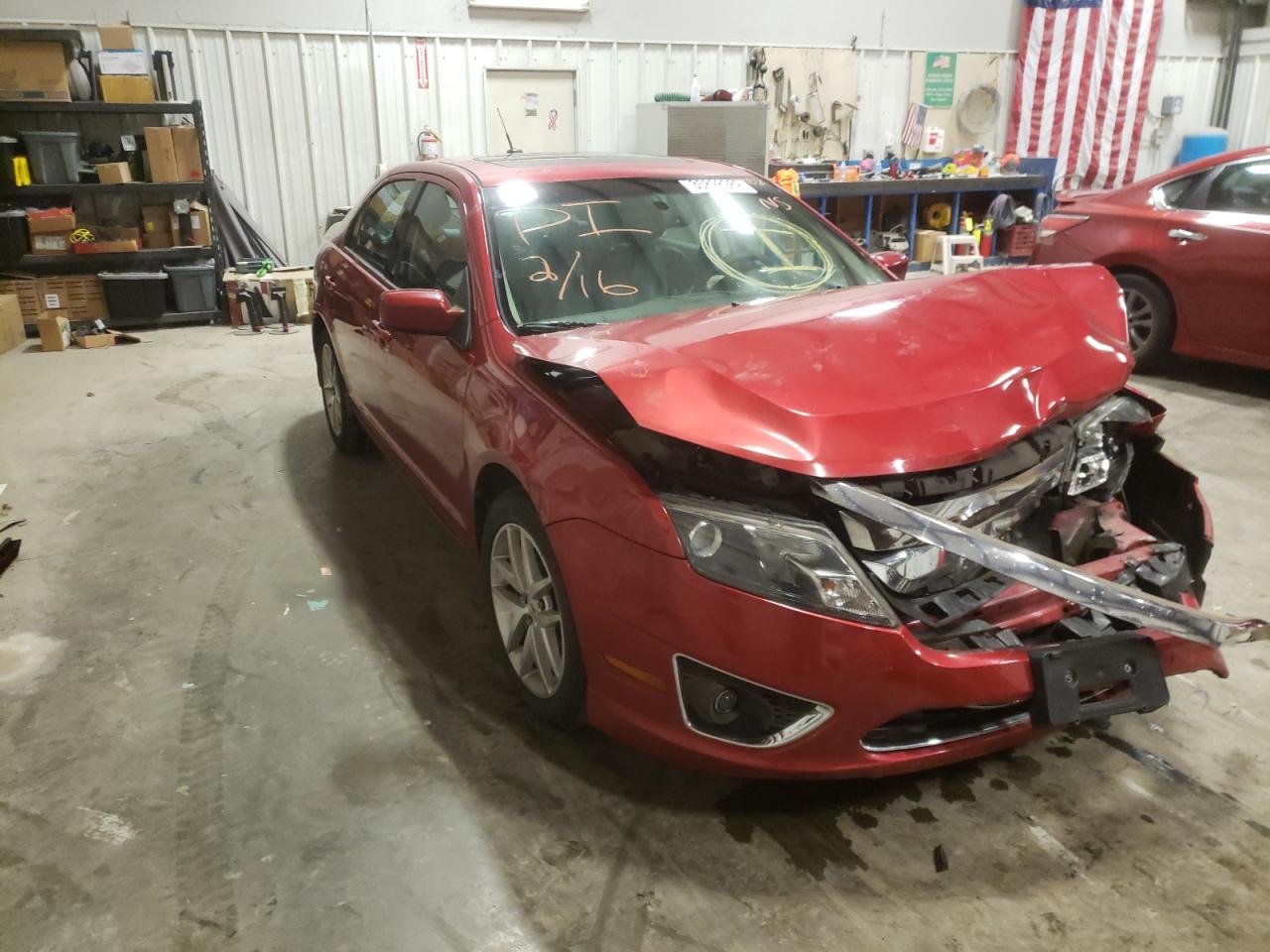 FORD FUSION SEL 2011 with VIN 3FAHP0JA1BR246053 - Photo from auction