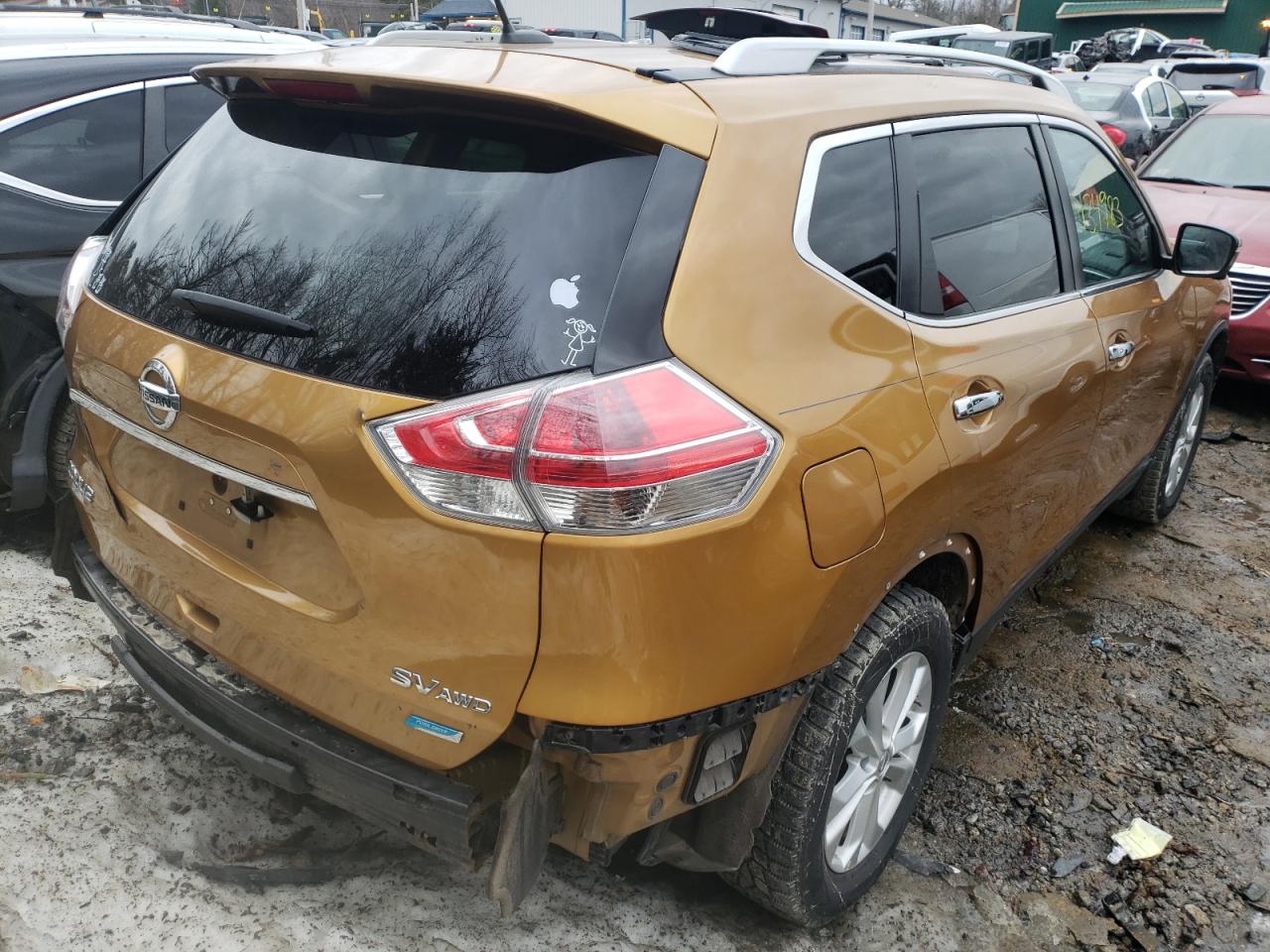 Photo 4 from auction – 2014 NISSAN ROGUE with VIN 5N1AT2MV0EC791032