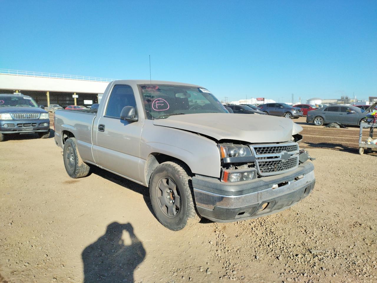 CHEVROLET SILVERADO 2007 with VIN 1GCEC14X87Z136246 - Photo from auction