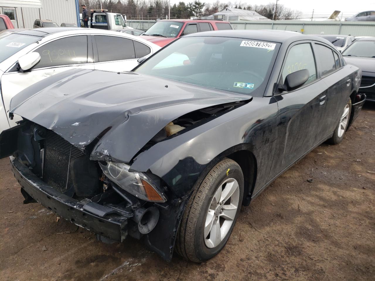 Photo 2 from auction – 2014 DODGE CHARGER SE with VIN 2C3CDXBG0EH262676