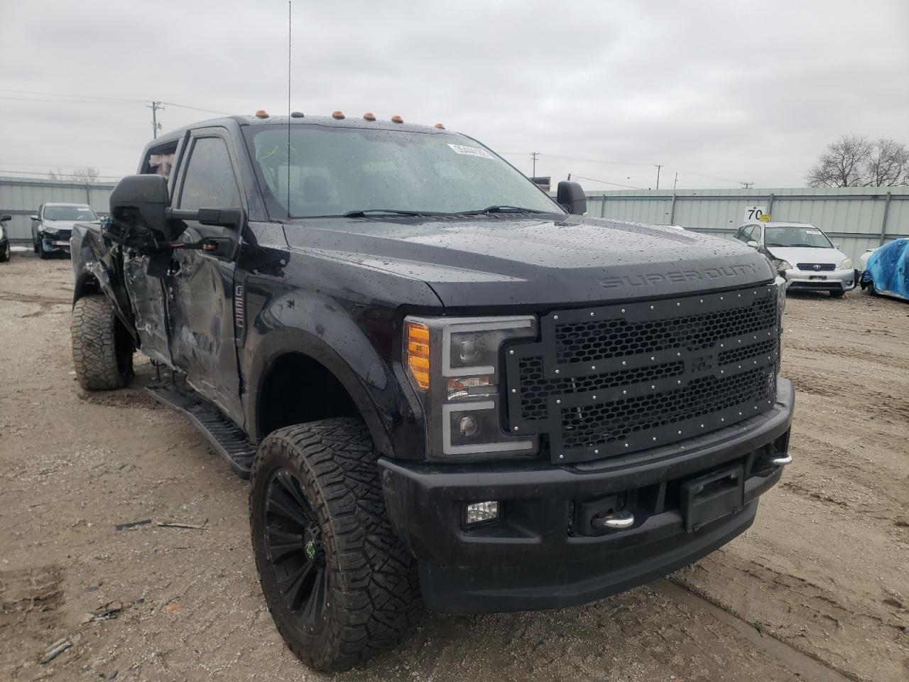 FORD F250 SUPER 2018 with VIN 1FT7W2B64JEB57643 - Photo from auction