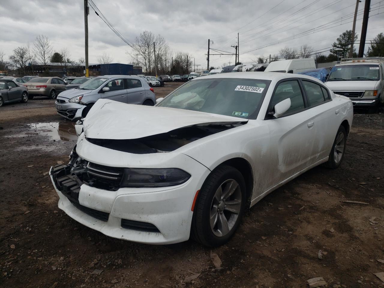 Photo 2 from auction – 2016 DODGE CHARGER SE with VIN 2C3CDXBGXGH174897
