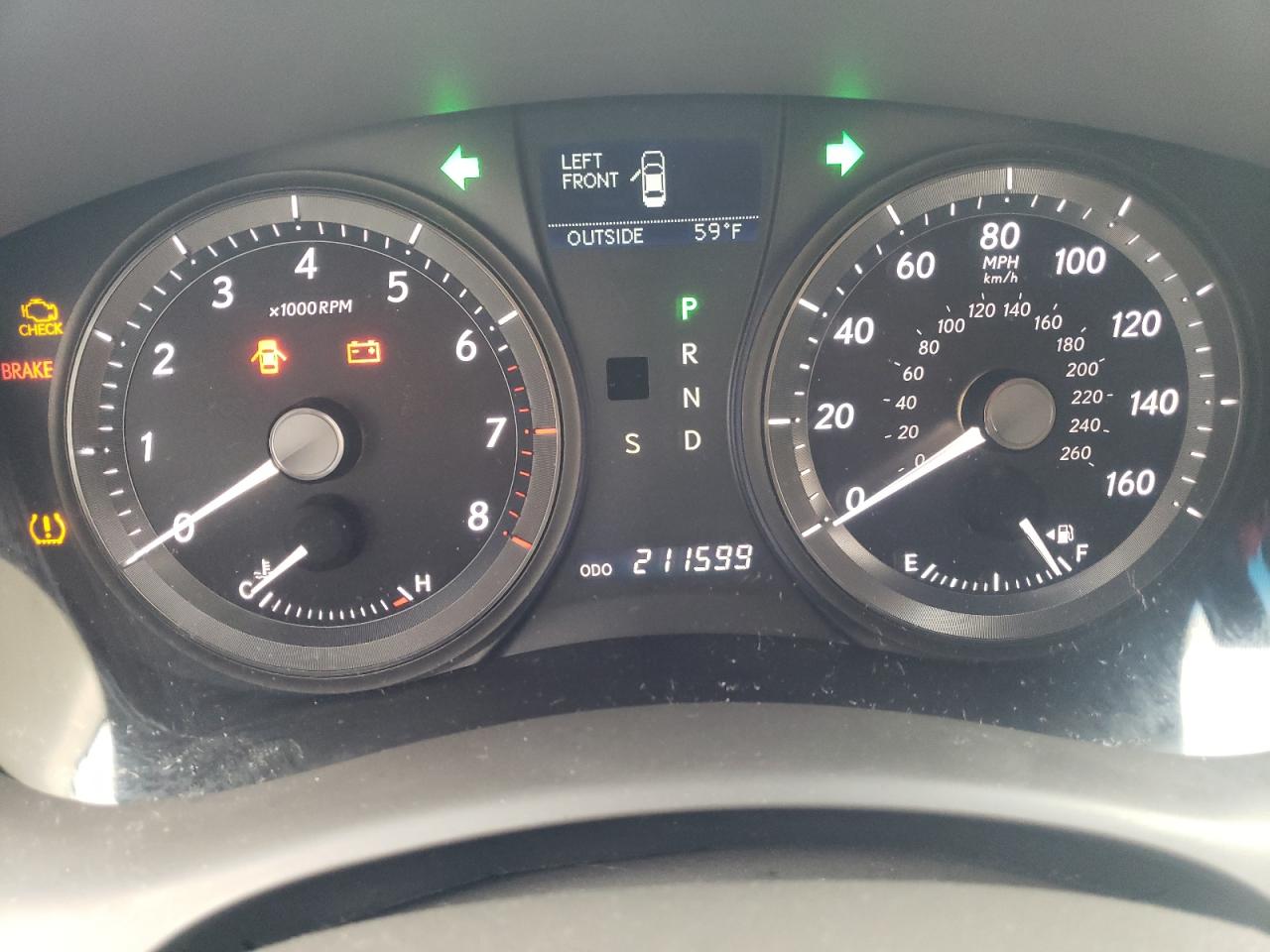 Photo 8 from auction – 2008 LEXUS ES 350 with VIN JTHBJ46G382254138
