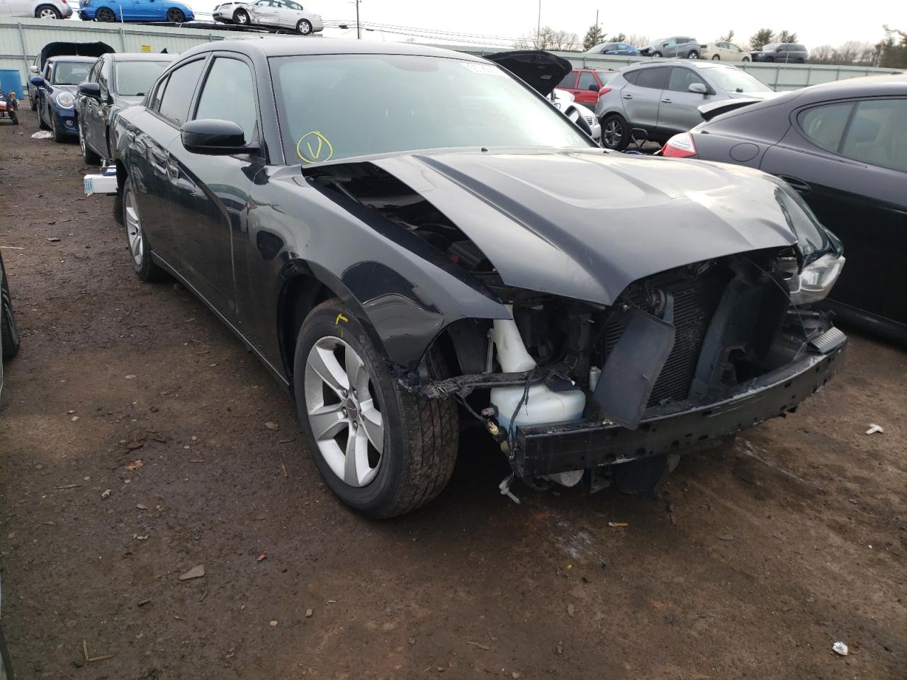 DODGE CHARGER SE 2014 with VIN 2C3CDXBG0EH262676 - Photo from auction