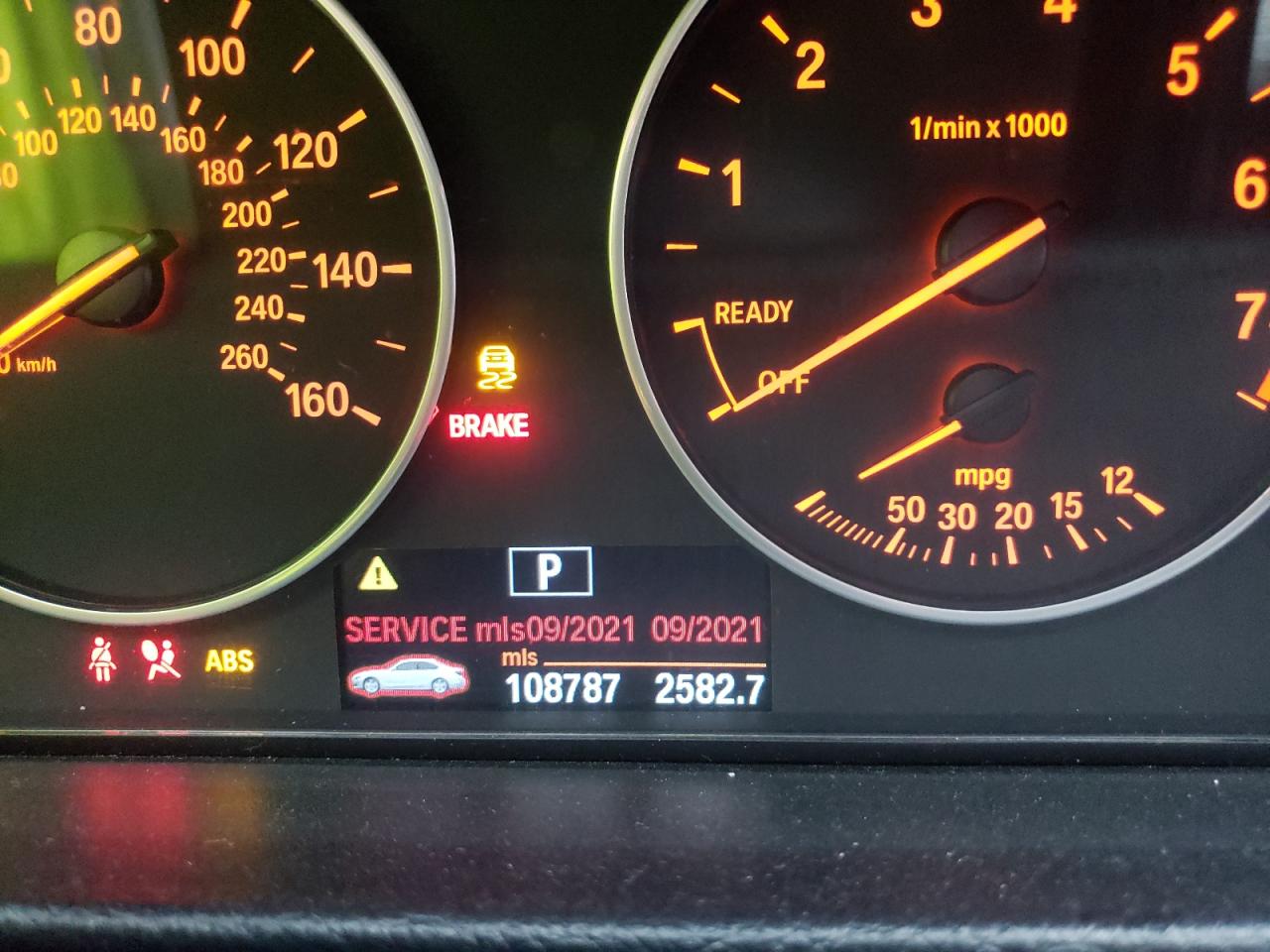Photo 8 from auction – 2013 BMW 328 I with VIN WBA3A5G54DNP23381