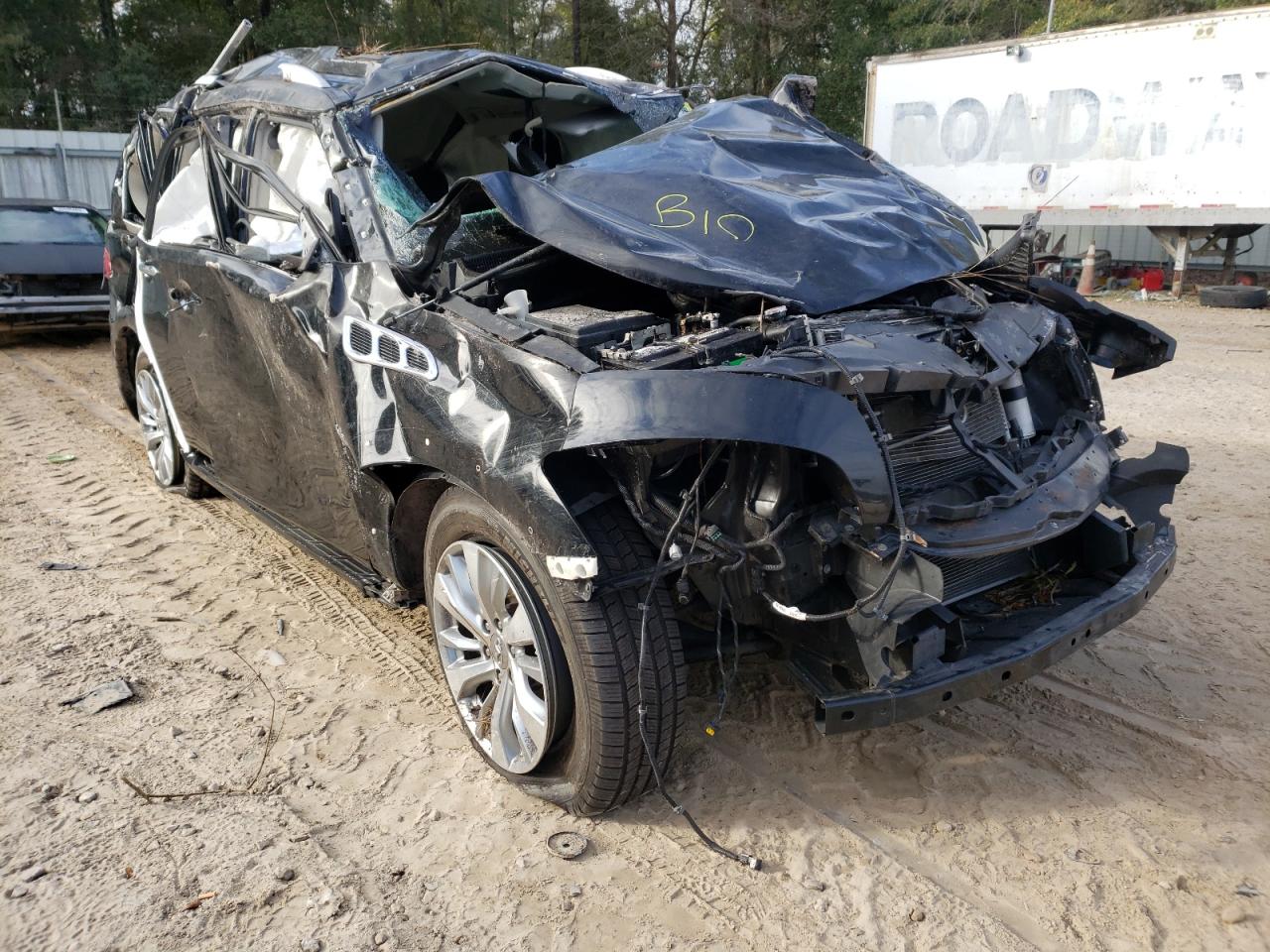 INFINITI QX80 BASE 2017 with VIN JN8AZ2NF9H9644062 - Photo from auction