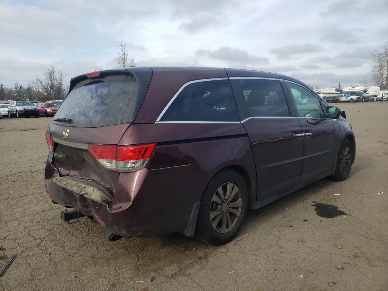 Photo 4 from auction – 2014 HONDA ODYSSEY EX with VIN 5FNRL5H69EB056726