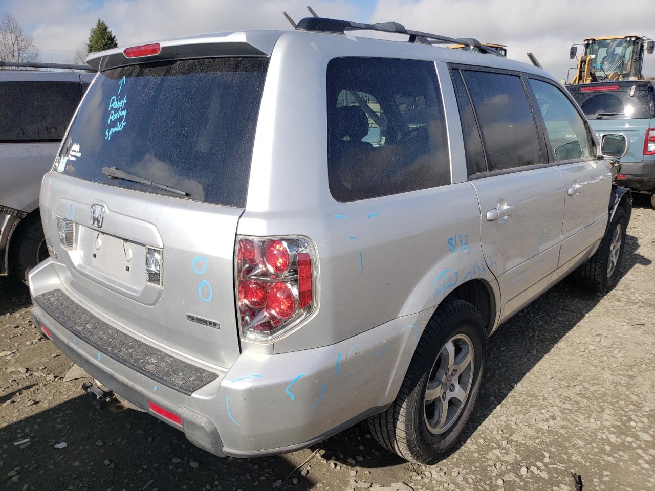 Photo 4 from auction – 2008 HONDA PILOT EXL with VIN 5FNYF18528B049267