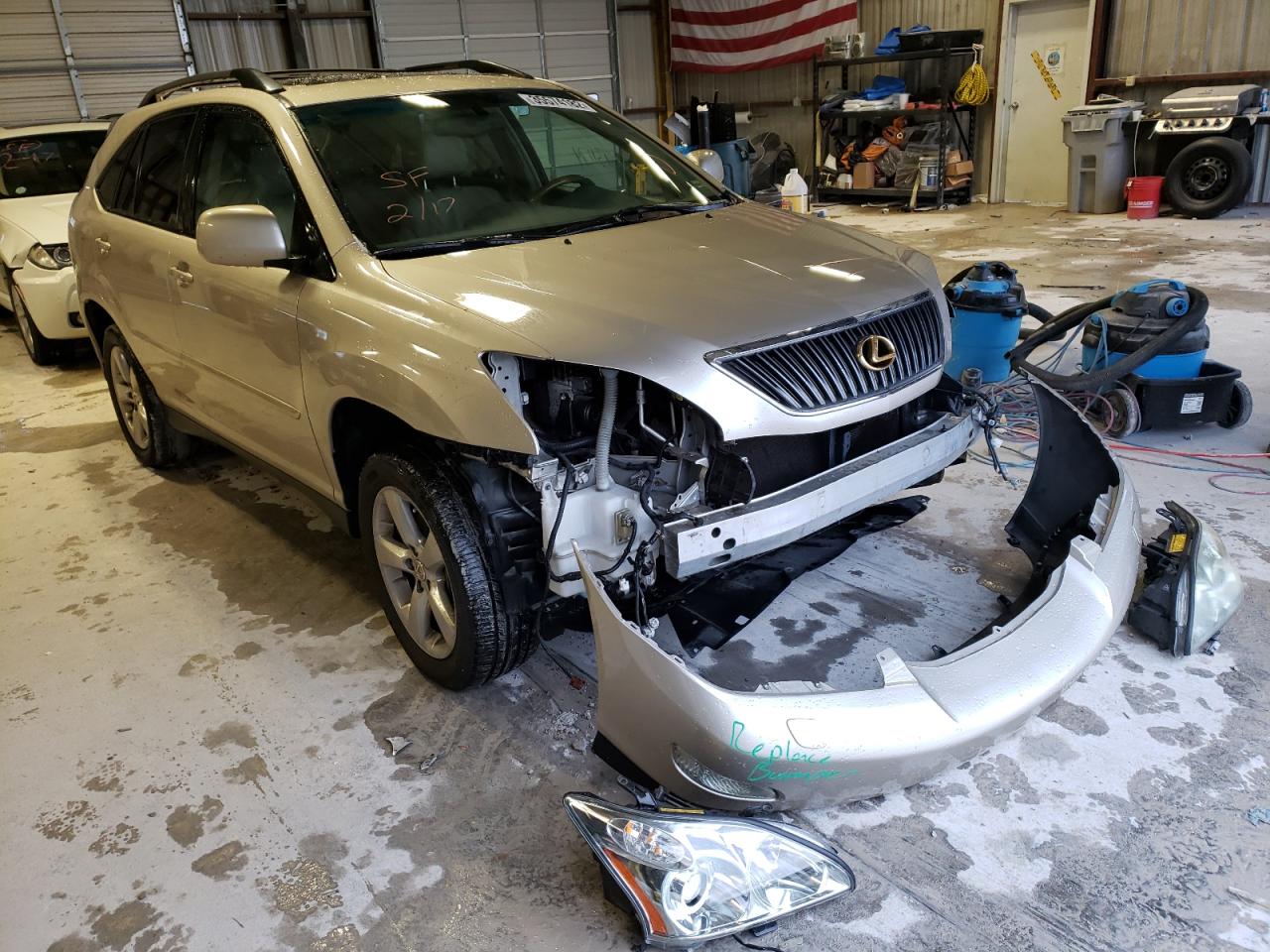 LEXUS RX 330 2005 with VIN 2T2HA31U45C074887 - Photo from auction