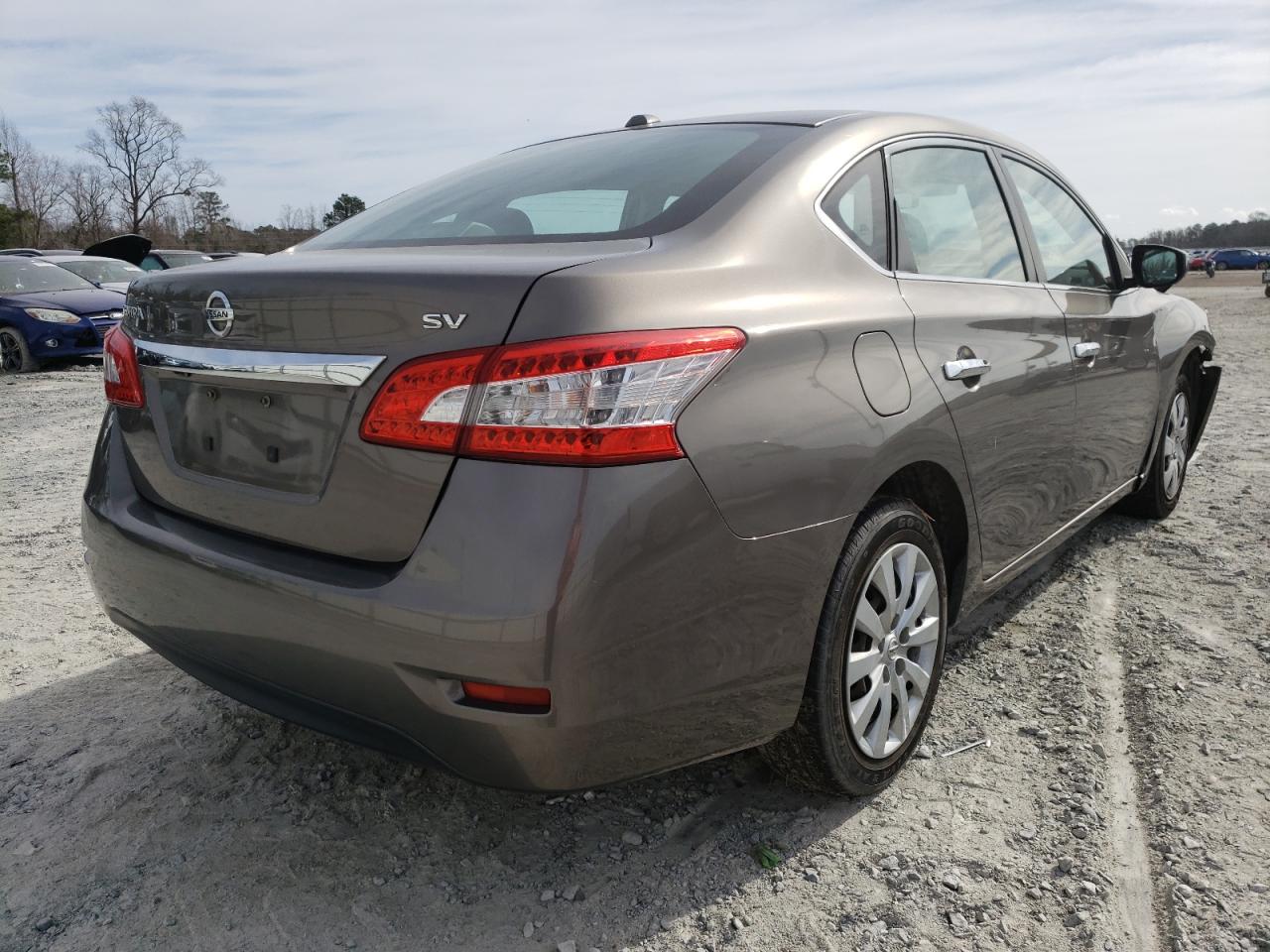 Photo 4 from auction – 2015 NISSAN SENTRA S with VIN 3N1AB7AP9FL634280