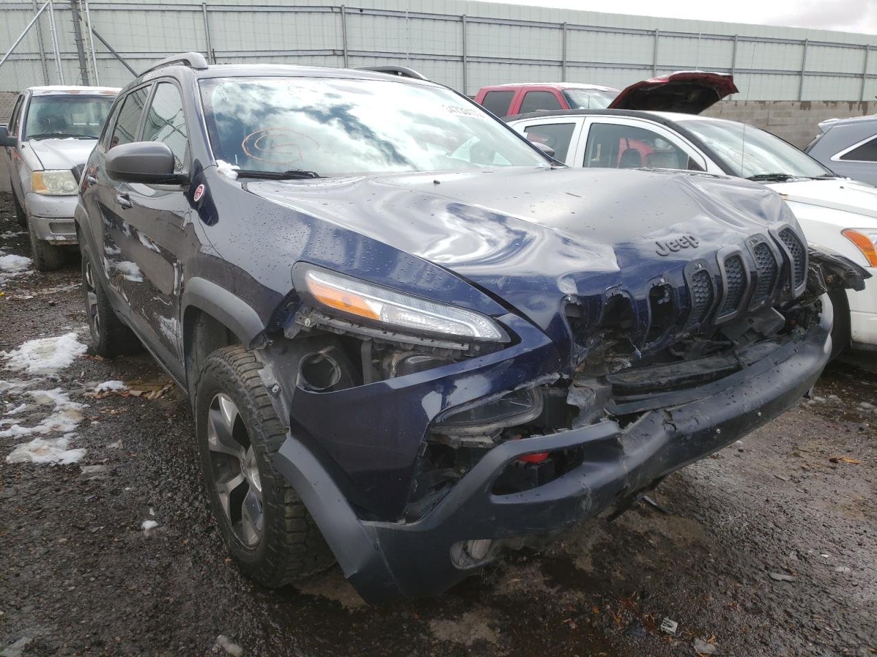 Photo 1 from auction – 2016 JEEP CHEROKEE T with VIN 1C4PJMBS7GW337709
