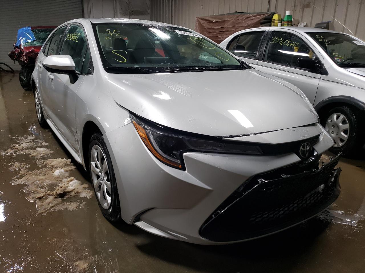 TOYOTA COROLLA LE 2021 with VIN 5YFEPMAE3MP234518 - Photo from auction