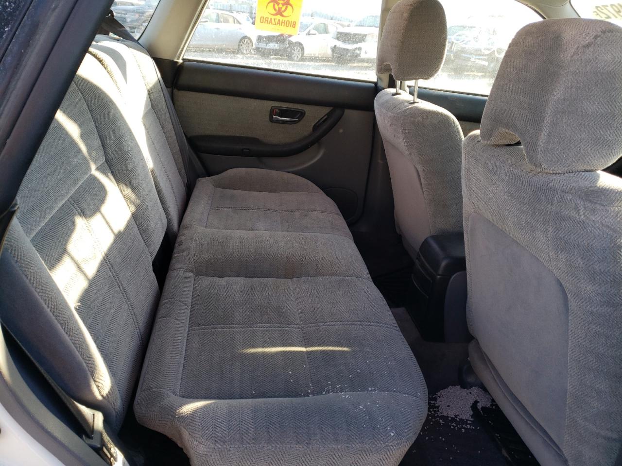 Photo 6 from auction – 2000 SUBARU LEGACY BRI with VIN 4S3BH625XY6313238