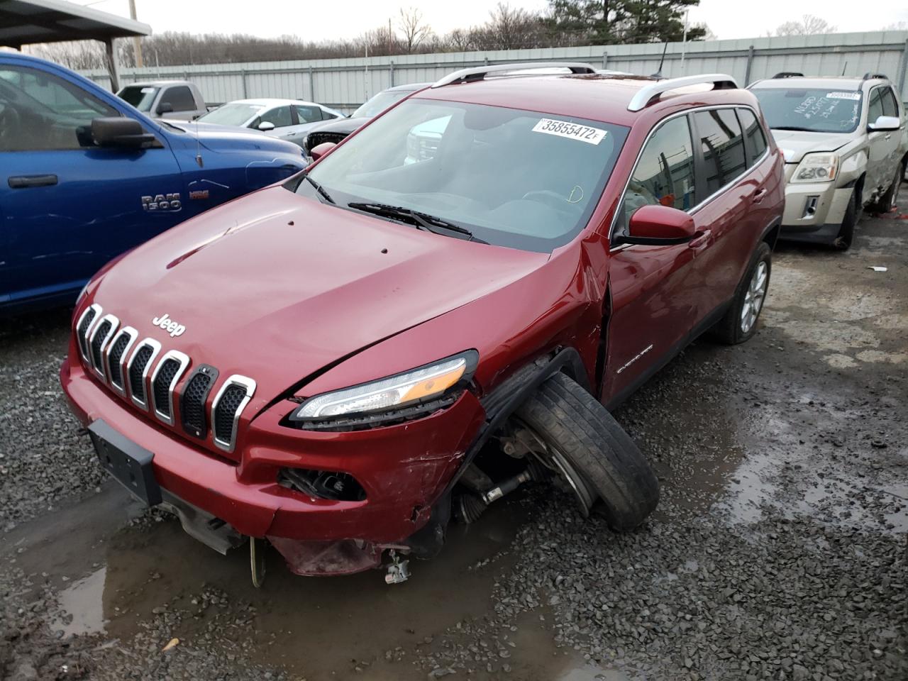 Photo 2 from auction – 2016 JEEP CHEROKEE L with VIN 1C4PJMCS3GW334207