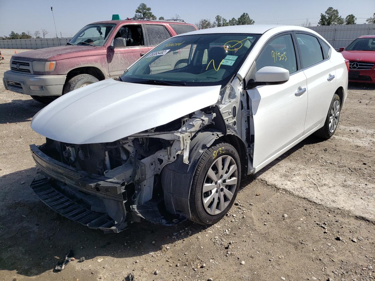 Photo 2 from auction – 2017 NISSAN SENTRA S with VIN 3N1AB7AP6HY292602