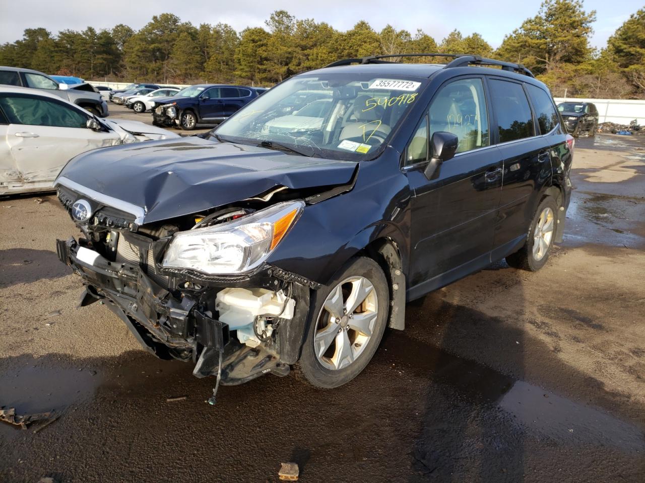 Photo 2 from auction – 2014 SUBARU FORESTER 2 with VIN JF2SJAPC5EH540918