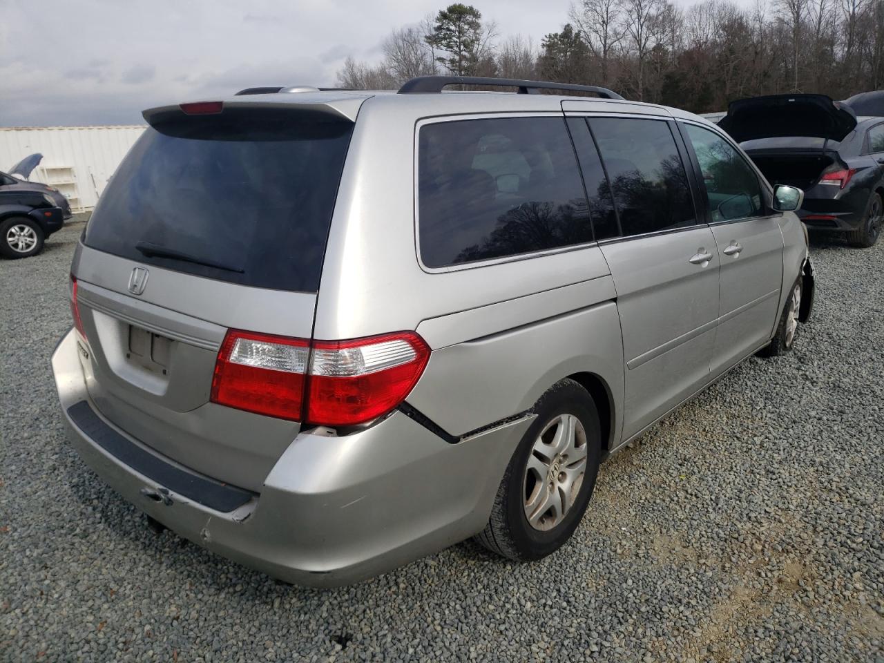 Photo 4 from auction – 2007 HONDA ODYSSEY EX with VIN 5FNRL38797B141551