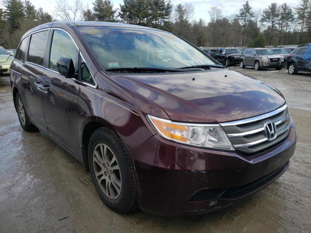HONDA ODYSSEY EX 2012 with VIN 5FNRL5H68CB072512 - Photo from auction