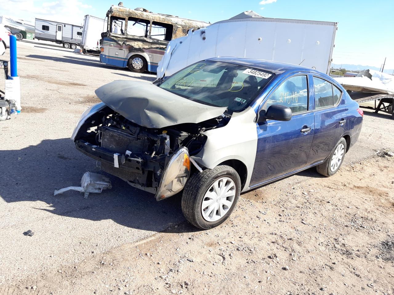 Photo 2 from auction – 2012 NISSAN VERSA S with VIN 3N1CN7APXCL919307